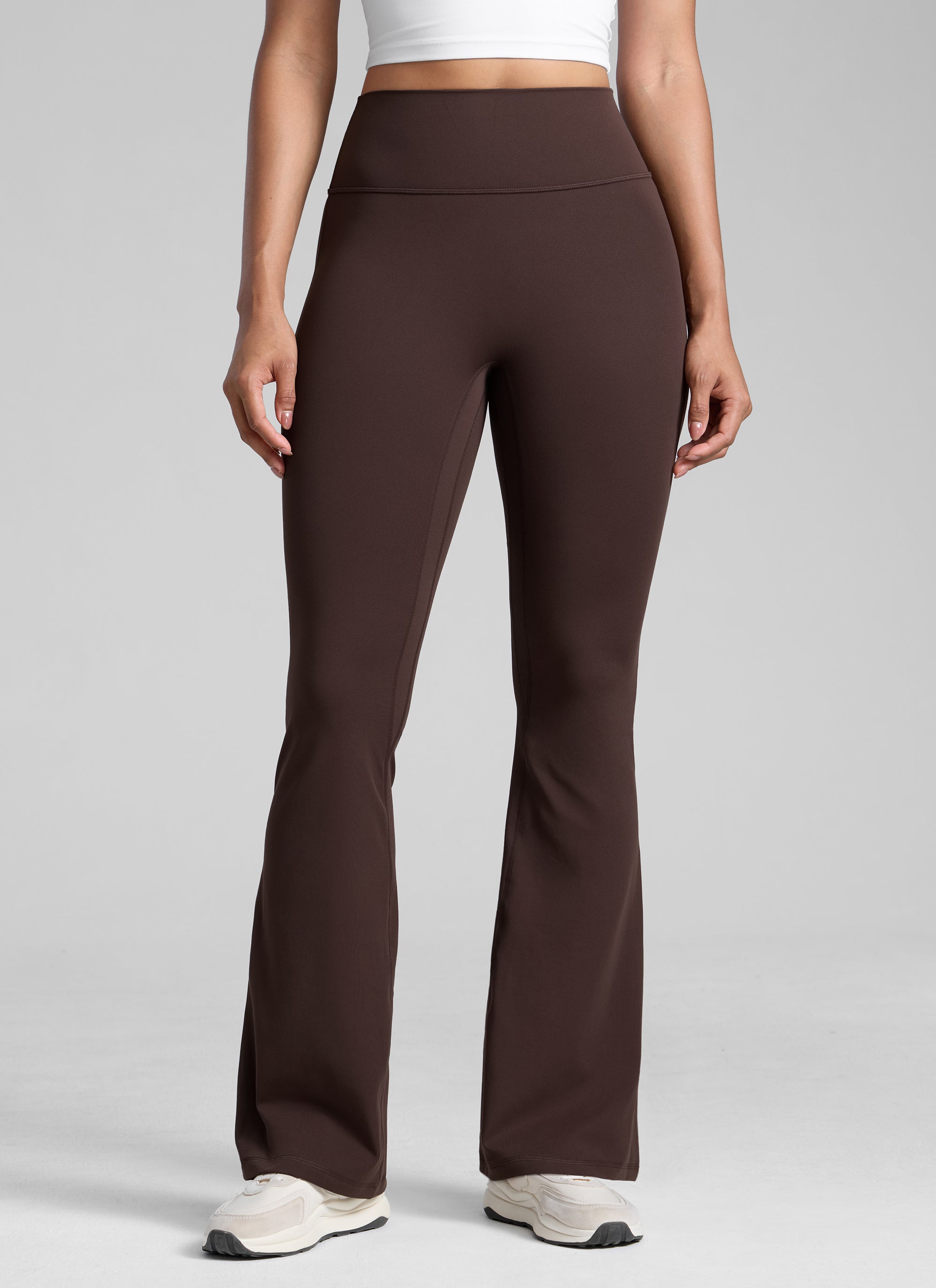 CRZ YOGA Damen Butterlift SecretSculpt Leggings - 79 cm Heißes Fudge-Brown
