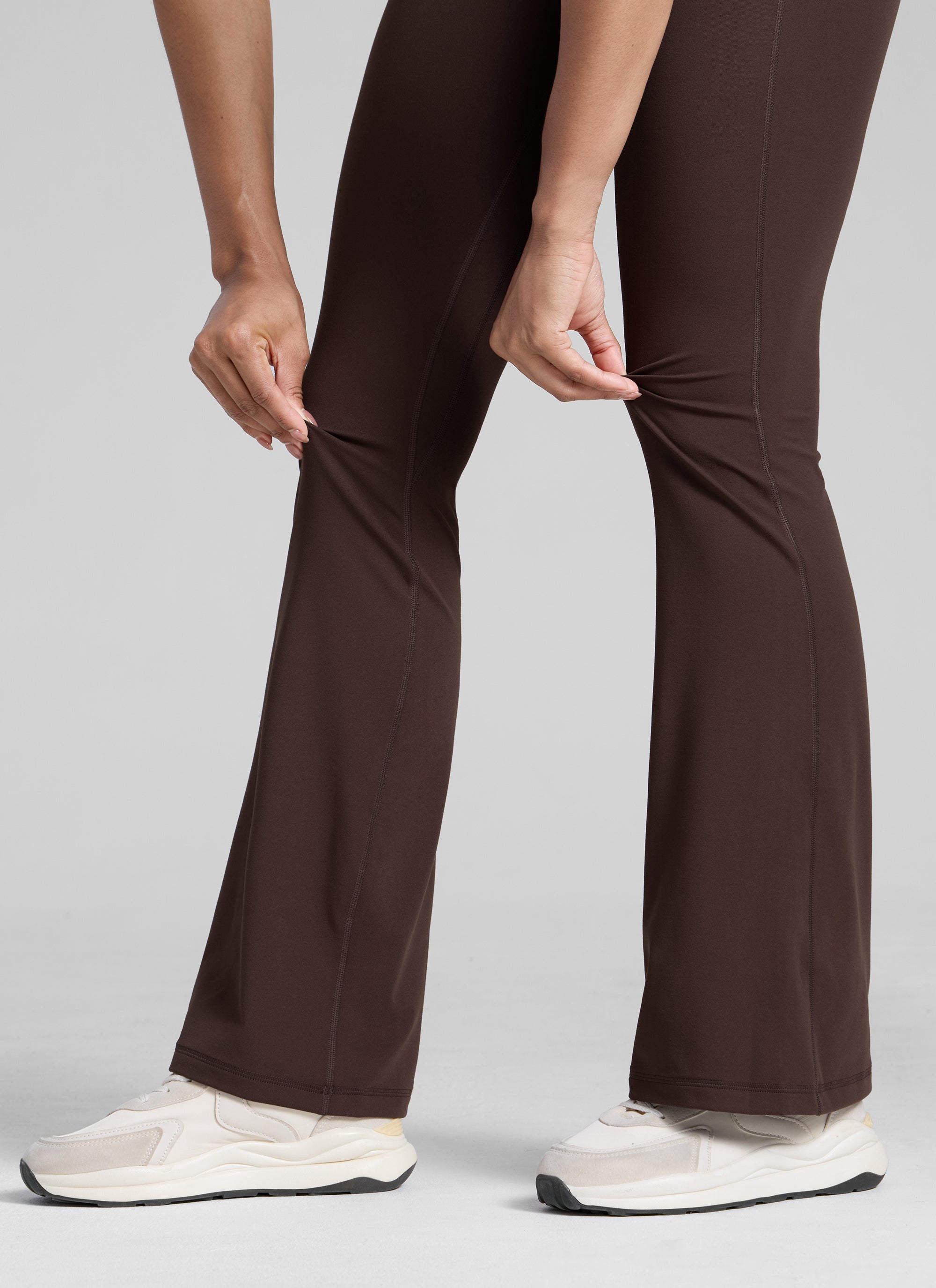CRZ YOGA Damen Butterlift SecretSculpt Leggings - 79 cm Heißes Fudge-Brown