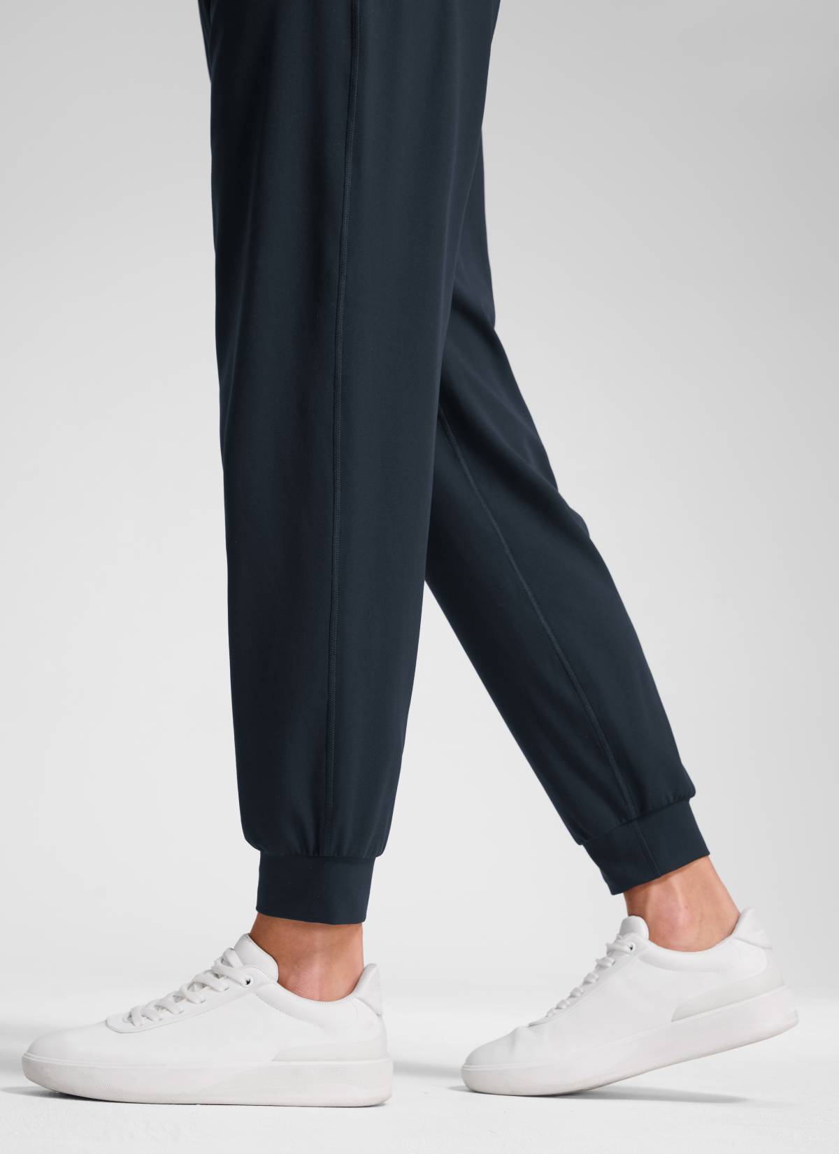 CRZ YOGA Damen Butterluxe Hohe Taille Sporthosen mit Taschen - 71cm Echte Marine
