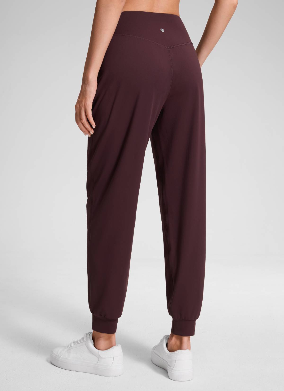 CRZ YOGA Damen Butterluxe Hohe Taille Sporthosen mit Taschen - 71cm Reife Pflaume