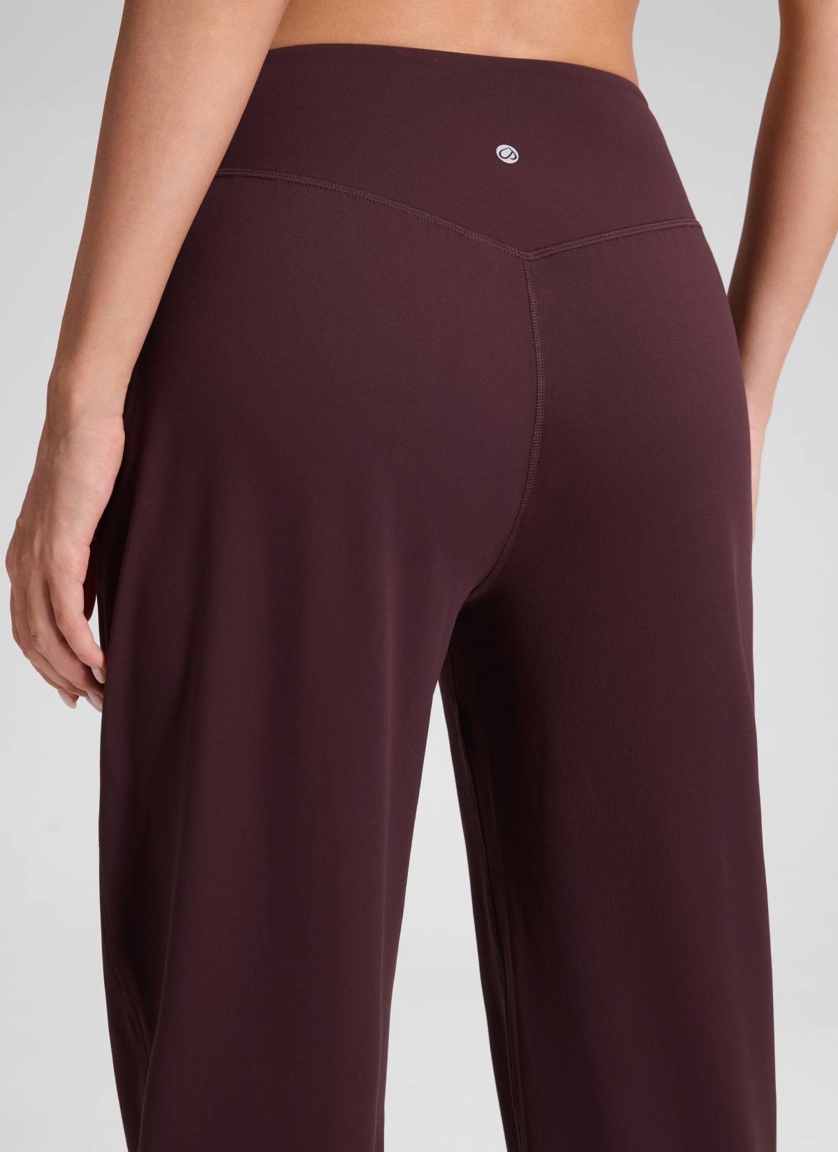 CRZ YOGA Damen Butterluxe Hohe Taille Sporthosen mit Taschen - 71cm Reife Pflaume