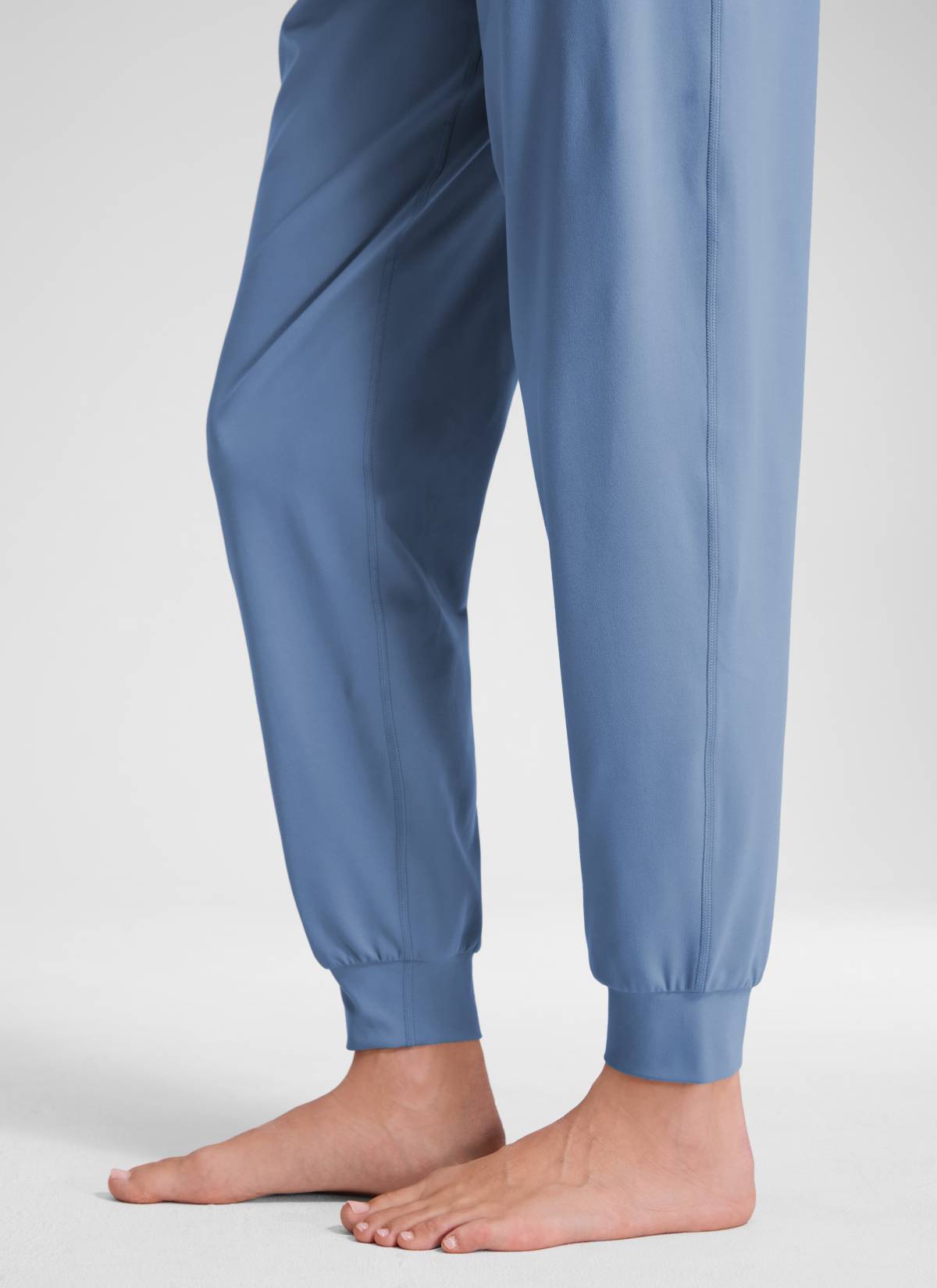 CRZ YOGA Damen Butterluxe Hohe Taille Sporthosen mit Taschen - 71cm Gewaschener Denim