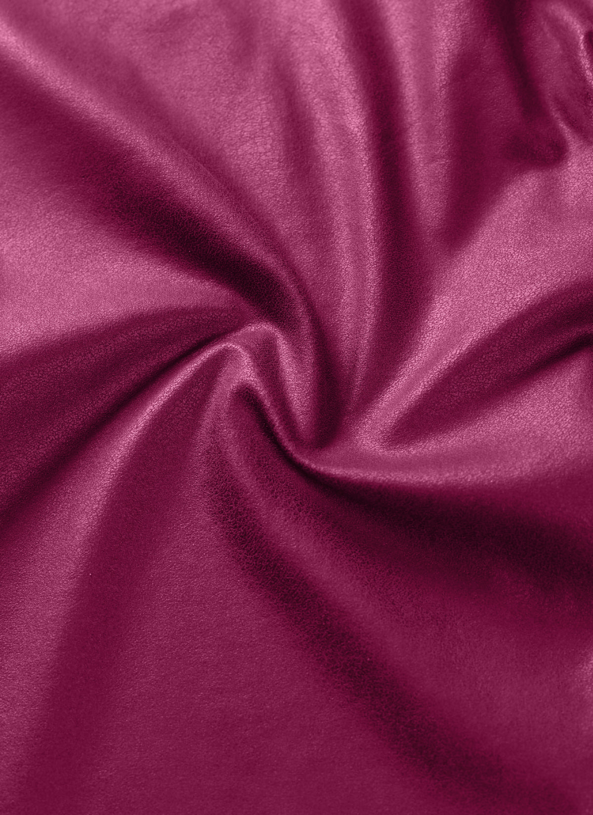 CRZ YOGA Damen Butterluxe Faux Leder Kunstleder-Leggings - 64cm Klassisches Magenta-Lila-Muster